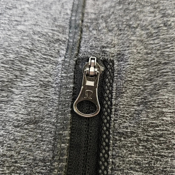 Lululemon Leggings Gray Inspire Tight II Mesh Panel Workout Yoga Pants - Picture 5 of 10